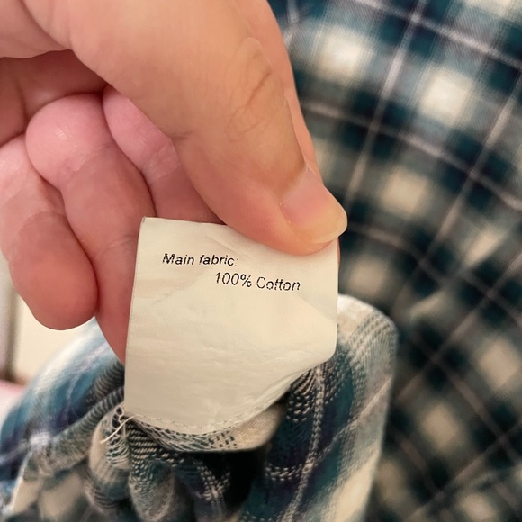 ✨ChicSoul Plaid Top Size 1X - Picture 9 of 9